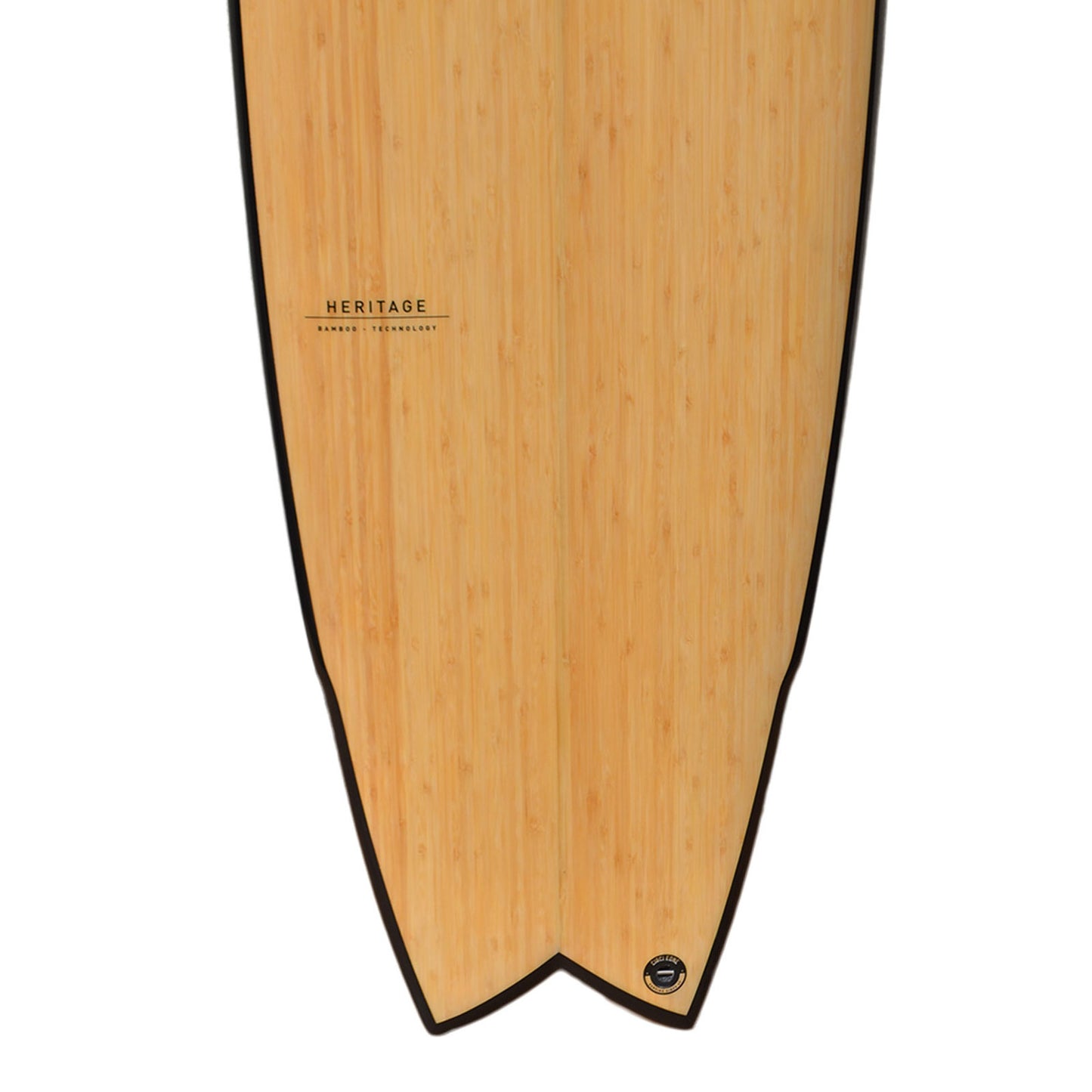 CIRCLE ONE Surfboard 6'6" Shortboard Bamboo Swallow Tail Thruster (+FREE FCS Fins)