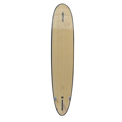 CIRCLE ONE 9'6" Longboard Surfboard Bamboo Round Pin Tail (+FREE Premium Fins)