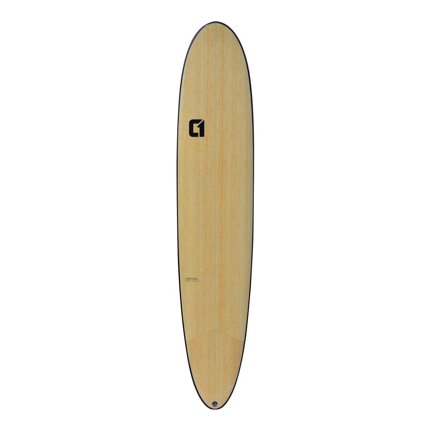 CIRCLE ONE 9'6" Longboard Surfboard Bamboo Round Pin Tail (+FREE Premium Fins)