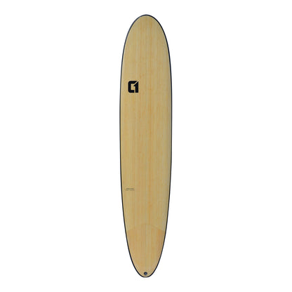 CIRCLE ONE 9'6" Longboard Surfboard Bamboo Round Pin Tail (+FREE Premium Fins)