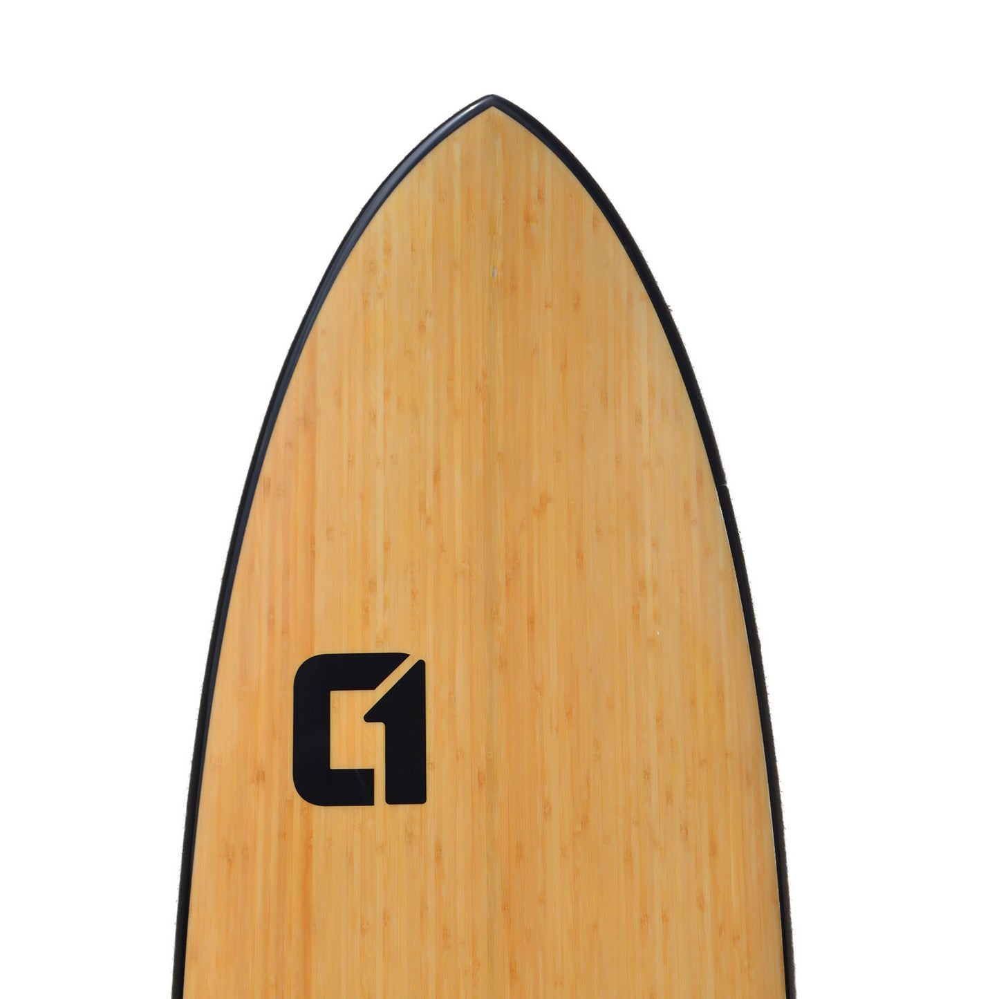 CIRCLE ONE Surfboard 6'6" Shortboard Bamboo Swallow Tail Thruster (+FREE FCS Fins)