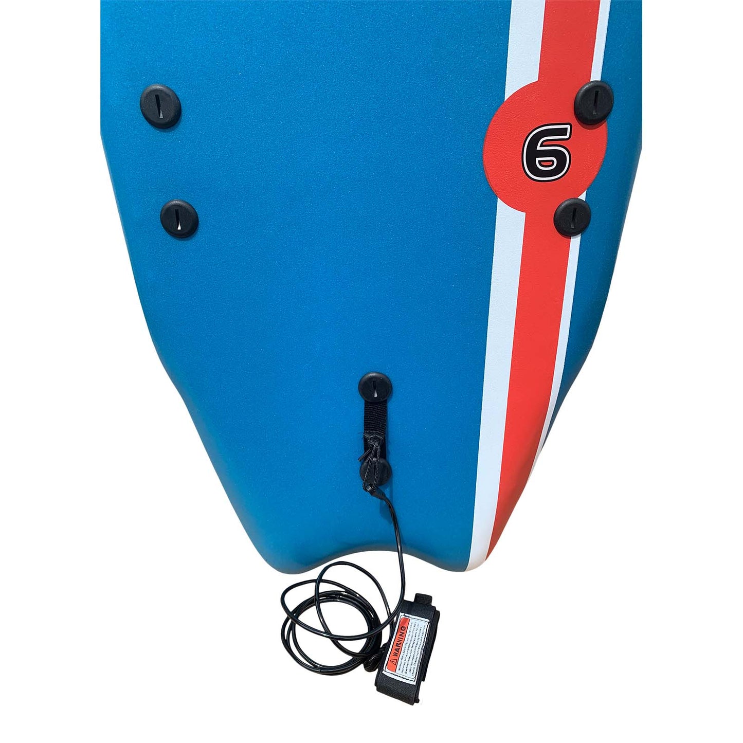 ABC 6ft Pulse Softboard Surfboard (+FREE Fins & Leash)