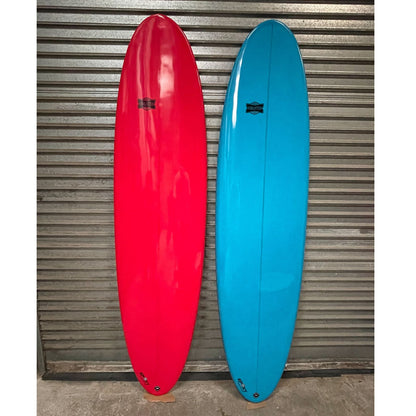 Surfboard Forgotten 7'6" Retro Mini Mal Round Tail Gloss Tint Circle One