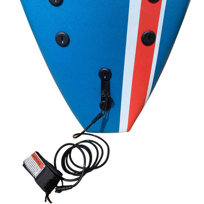 ABC 7ft Softboard Surfboard (+FREE Fins & Leash)