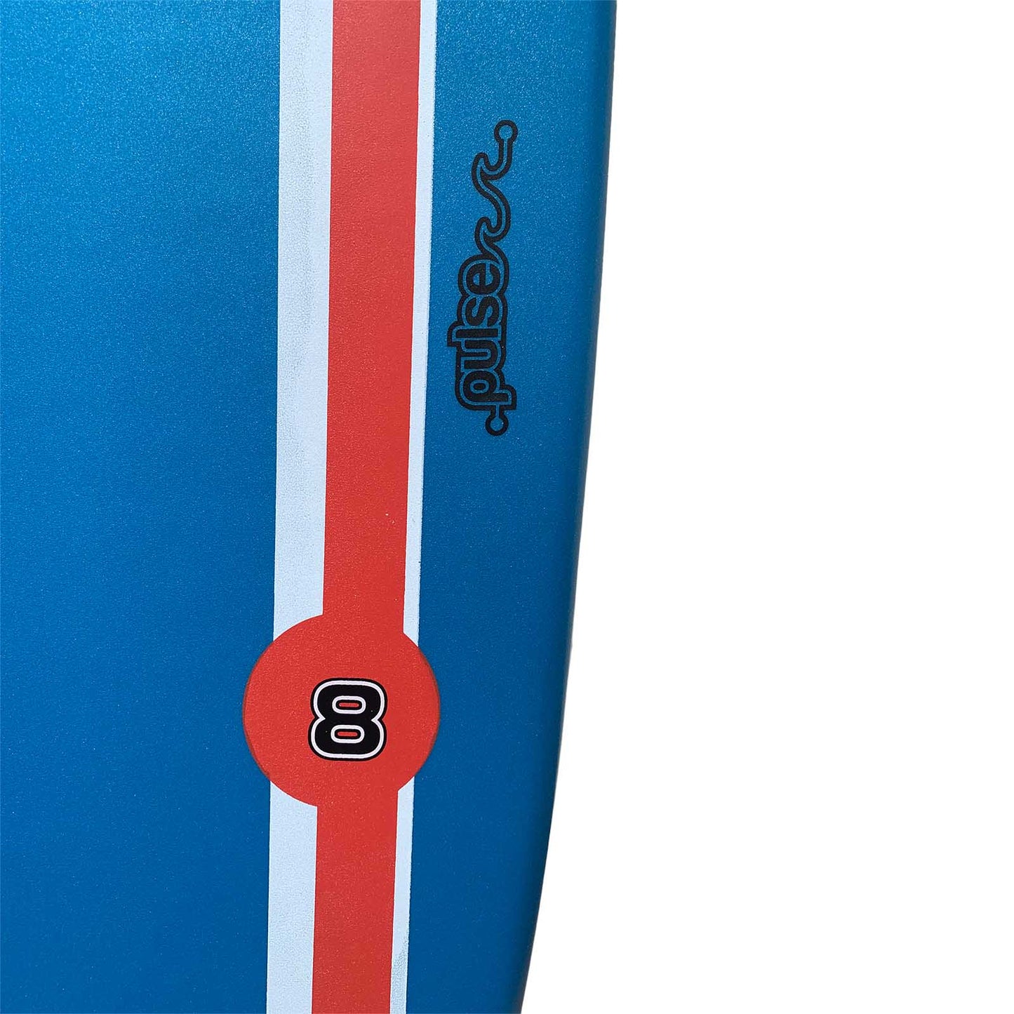 ABC 8ft Pulse Mini Mal Softboard Surfboard  (+FREE Fins & Leash)