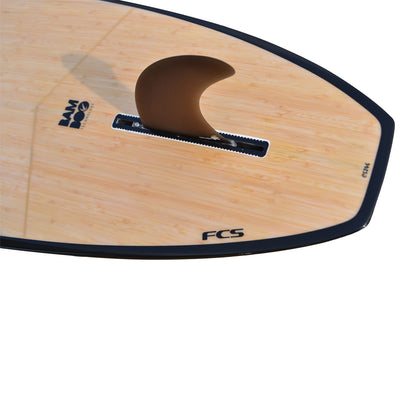 CIRCLE ONE 9'6" Longboard Surfboard Bamboo Noserider Round Pin (+FREE Premium Centre Fin)