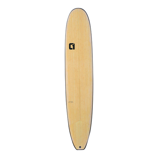 CIRCLE ONE 9'6" Longboard Surfboard Bamboo Noserider Round Pin (+FREE Premium Centre Fin)