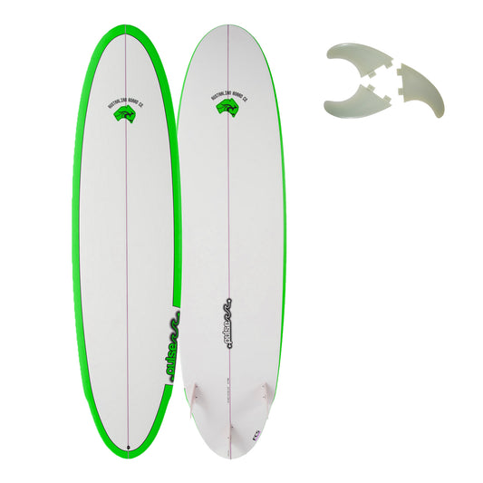 ABC Surfboard 7' Pulse Mini Mal (+FREE FCS Fins)