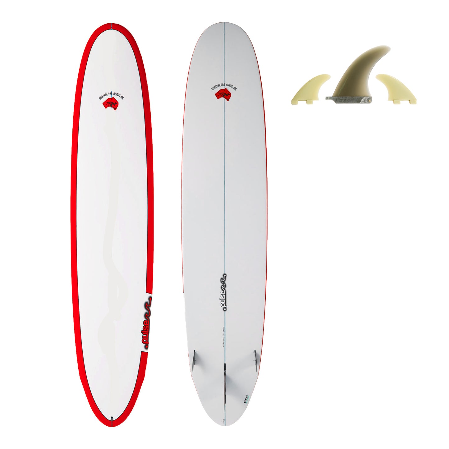 ABC Surfboard 9' Pulse Longboard (+FREE FCS Fins)