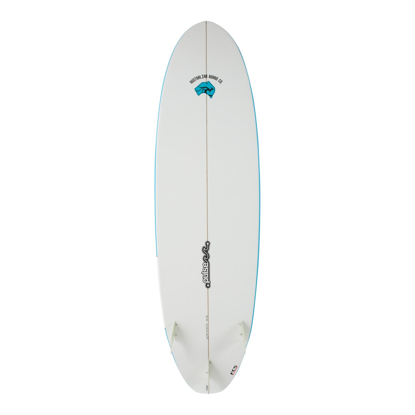 ABC Surfboard 6'6" Pulse WRS Tail Thruster (+FREE FCS Fins)