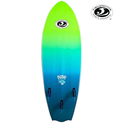 California Board Co Softboard 5'8 Sushi Fish (+FREE Fins & Leash)