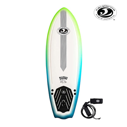 California Board Co Softboard 5'8 Sushi Fish (+FREE Fins & Leash)