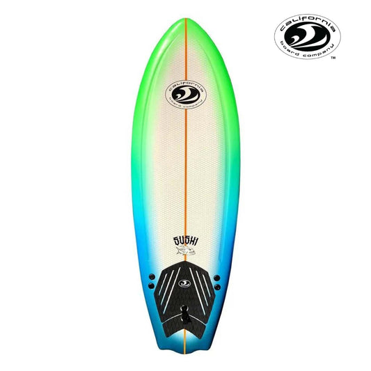 California Board Co Softboard 5'8 Sushi Fish (+FREE Fins & Leash)