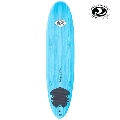 California Board Co Softboard 7'6 Mini Mal (+FREE Fins & Leash)