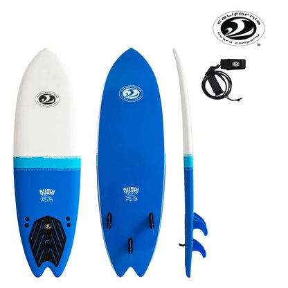 California Board Co Softboard 6'2" Sushi Fish Surfboard (+FREE Fins & Leash)