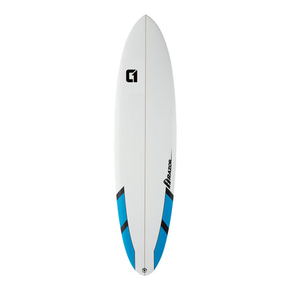 CIRCLE ONE Surfboard 7' 6" Razor Mini Mal Round Tail (+FREE FCS Fins)