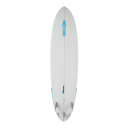 CIRCLE ONE Surfboard 7' 6" Razor Mini Mal Round Tail (+FREE FCS Fins)