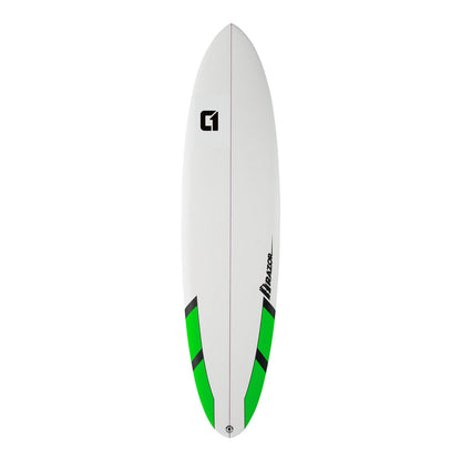 CIRCLE ONE Surfboard 7' 6" Razor Mini Mal Round Tail (+FREE FCS Fins)