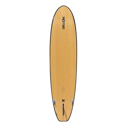 CIRCLE ONE Surfboard 8' Bamboo Mini Mal Round Tail (+FREE FCS Fins)