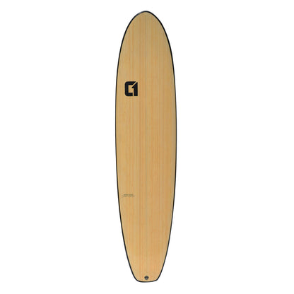 CIRCLE ONE Surfboard 8' Bamboo Mini Mal Round Tail (+FREE FCS Fins)