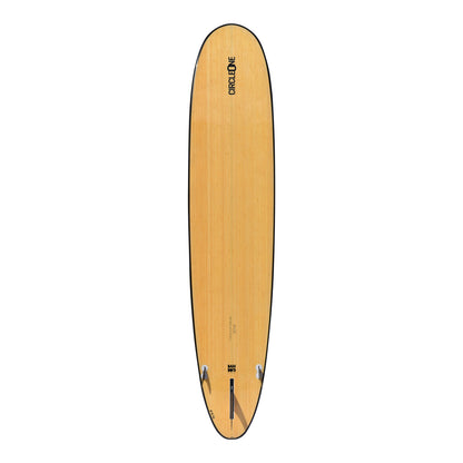 CIRCLE ONE 9' Longboard Surfboard Bamboo Round Pin Tail (+FREE FCS Fins)