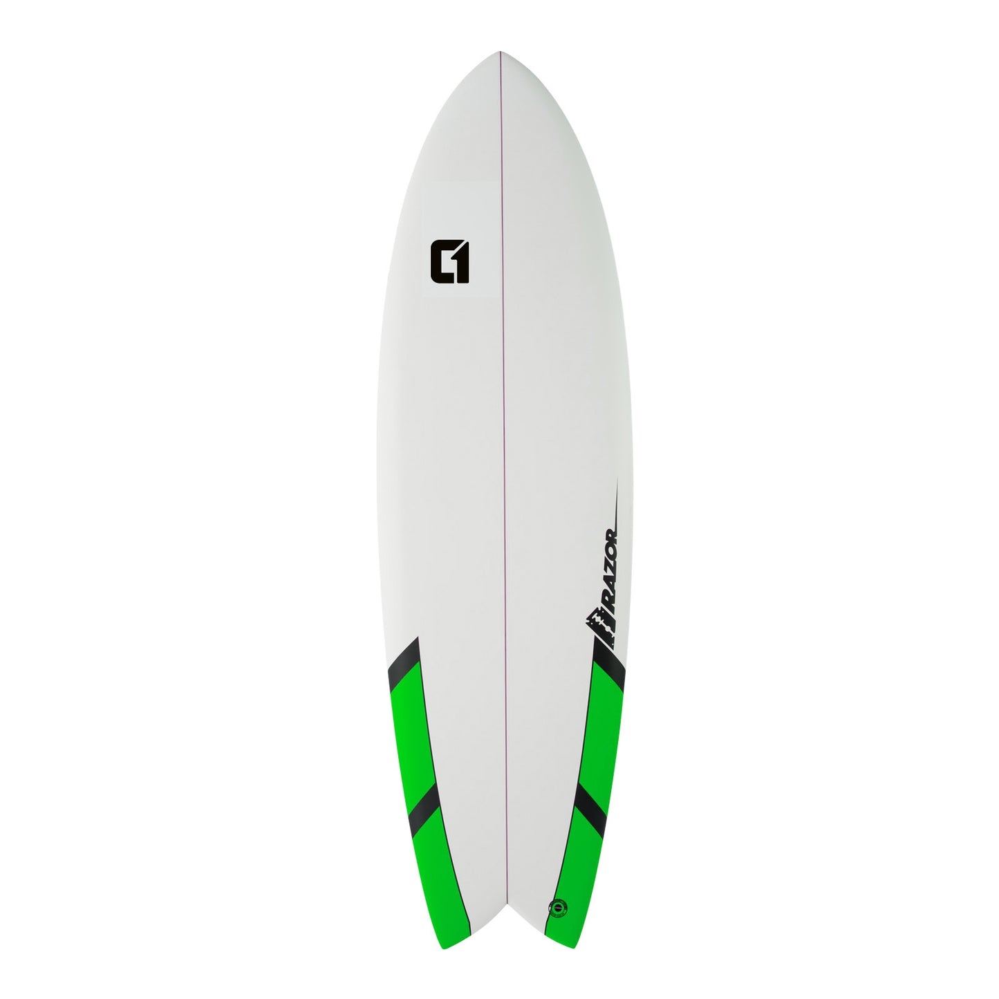 CIRCLE ONE Surfboard 6' 3" Shortboard Razor Fish Tail (+FREE FCS Fins)