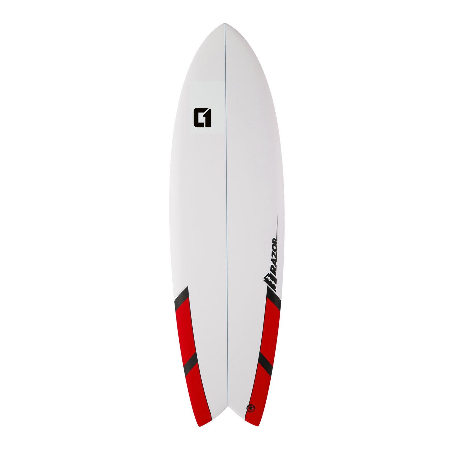 CIRCLE ONE Surfboard 6' 3" Shortboard Razor Fish Tail (+FREE FCS Fins)