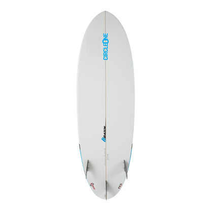 CIRCLE ONE Surfboard 6ft Shortboard Razor Round Tail (+FREE FCS Fins)