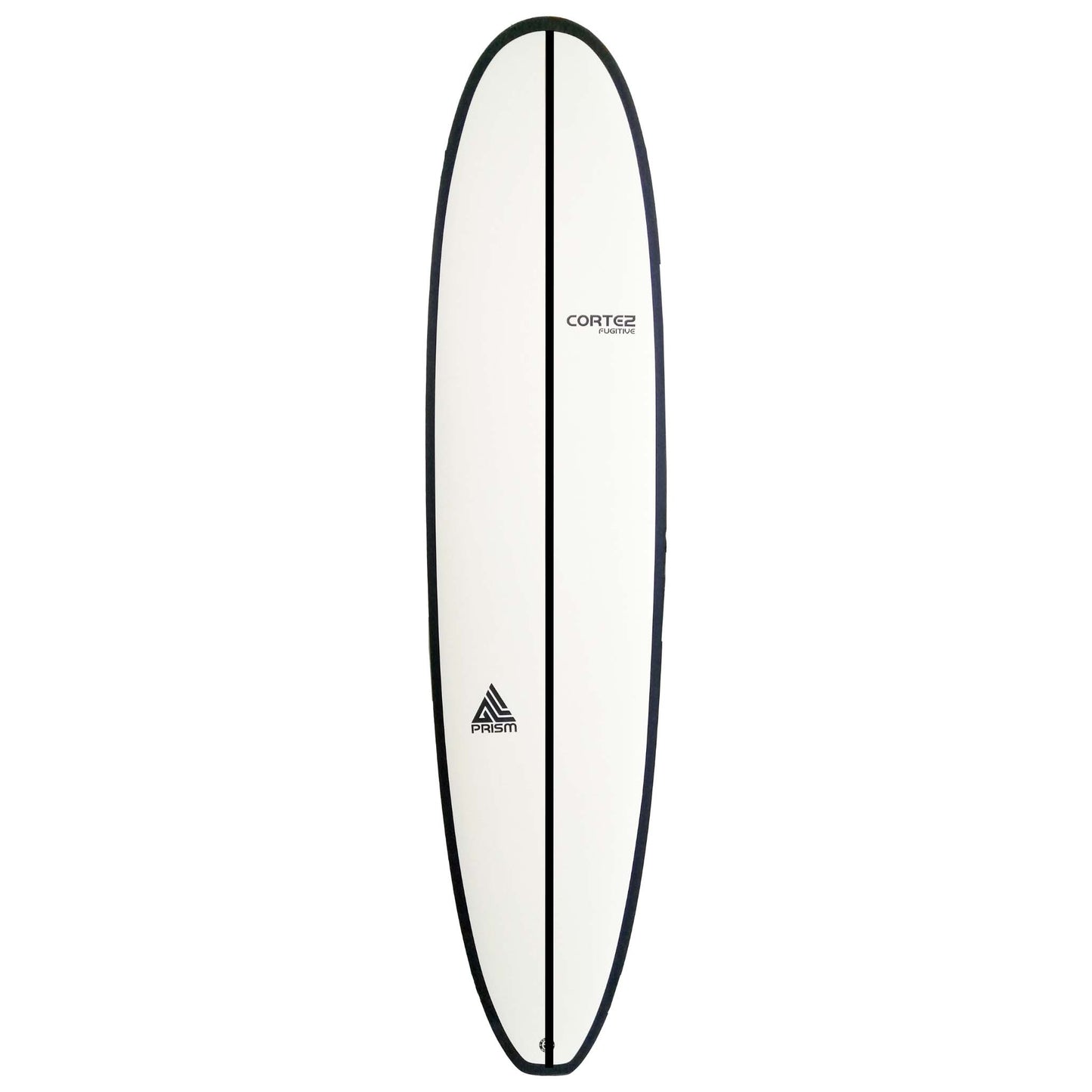 CORTEZ Prism Fugitive 7'6" Surfboard Squash Tail - White (+FREE FCS Fins)