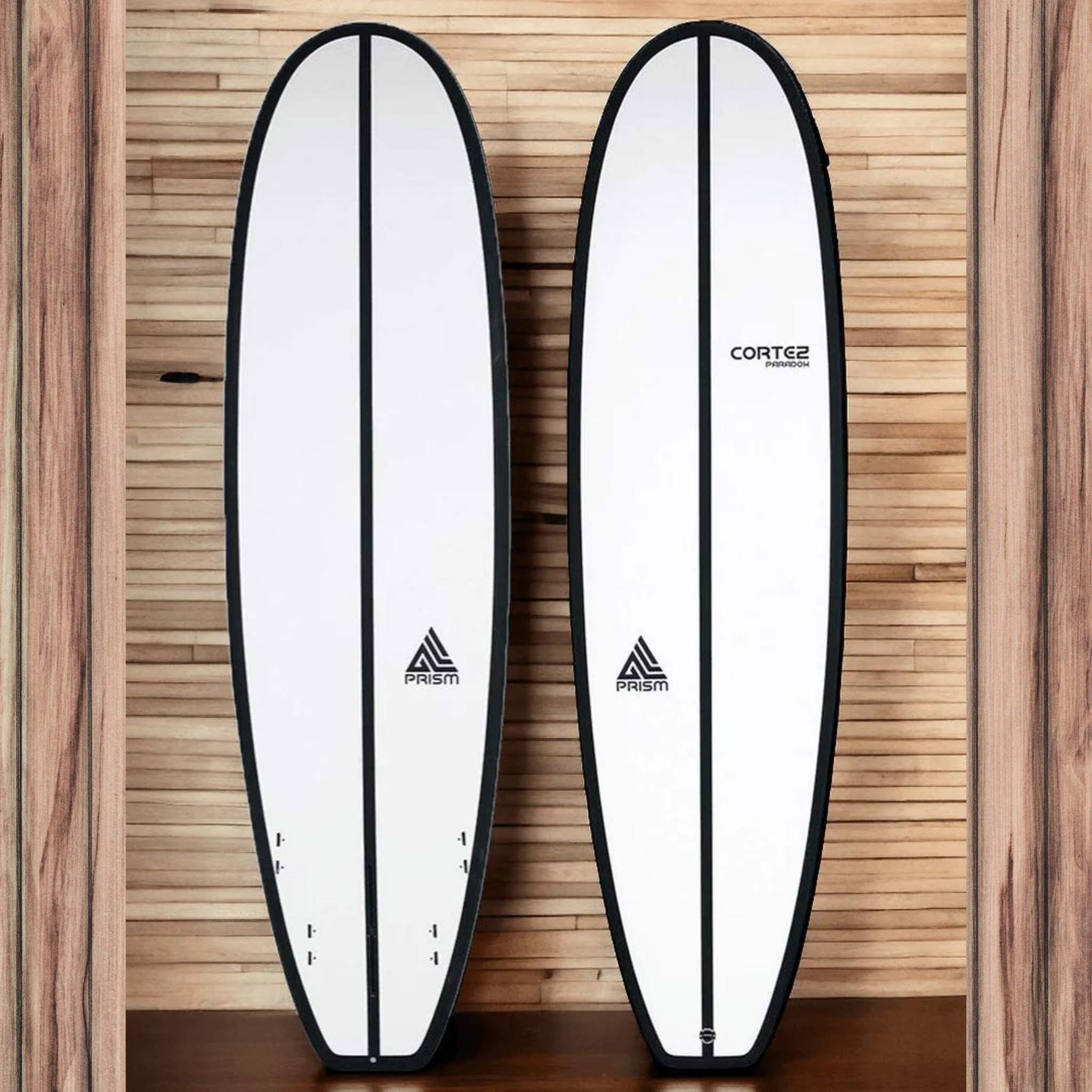 CORTEZ Prism Paradox Surfboard - White/Grey - Life on the Board