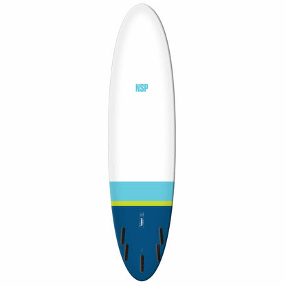 NSP Elements 7'2" Funboard Surfboard (+FREE MFC Fins)