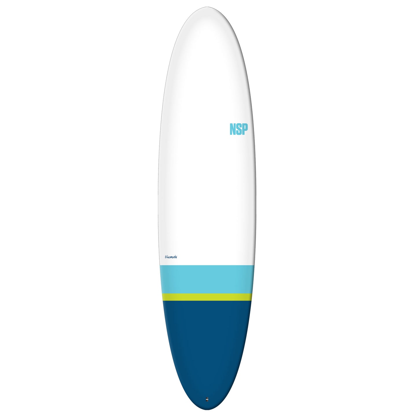 NSP Elements 7'2" Funboard Surfboard (+FREE MFC Fins)