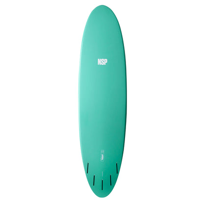 NSP Elements 6'8" Funboard Surfboard (+FREE MFC Fins)