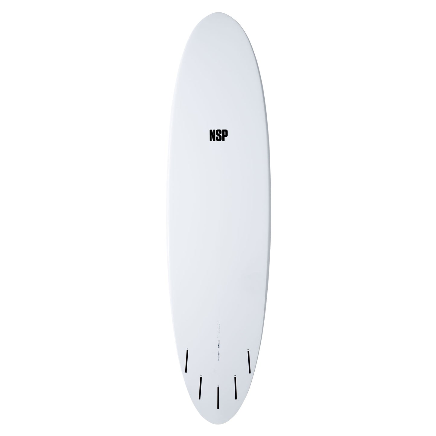 NSP Elements 7'6" Funboard Surfboard (+FREE MFC Fins)