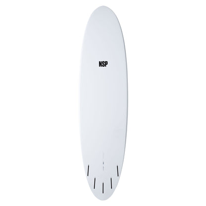 NSP Elements 7'6" Funboard Surfboard (+FREE MFC Fins)