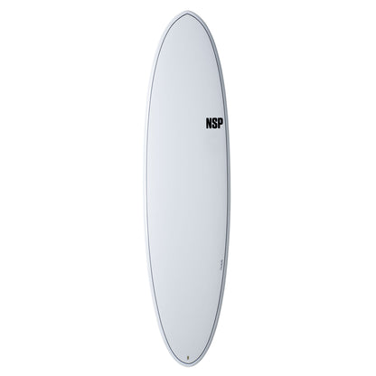 NSP Elements 7'2" Funboard Surfboard (+FREE MFC Fins)