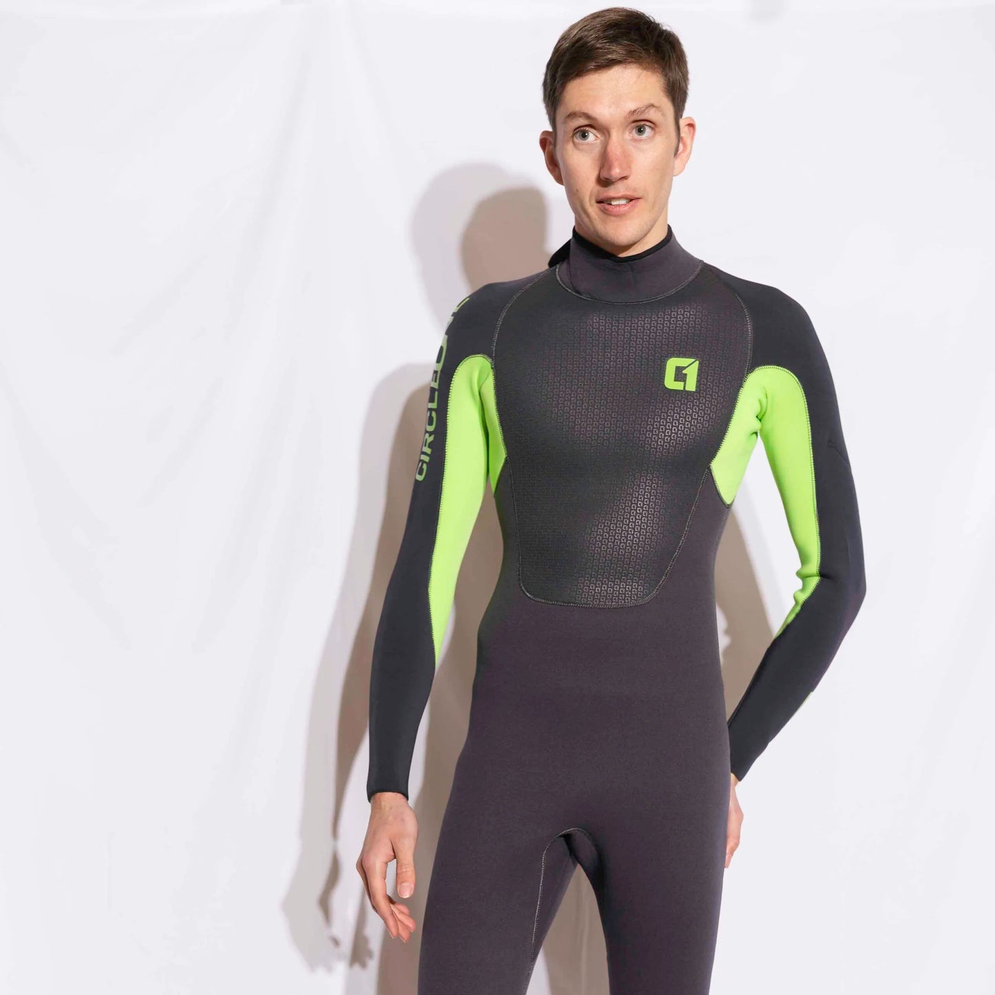 CIRCLE ONE Wetsuit FAZE 4/3 mm Full Length Men's (Green)