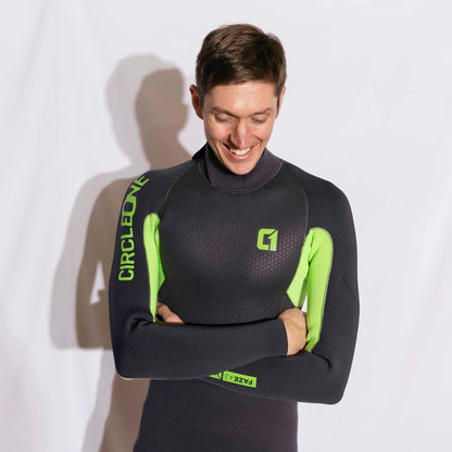 CIRCLE ONE Wetsuit FAZE 4/3 mm Full Length Men's (Green)