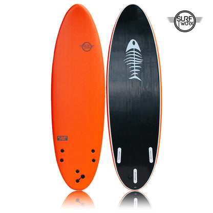 SURFWORX Softboard Pro Line King Pin 6'4" (+FREE Fins & Leash)