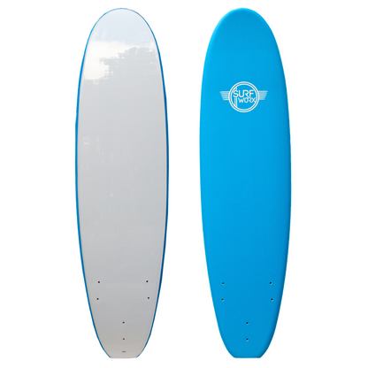 SURFWORX Softboard Base Mini Mal (+FREE Fins & Leash)