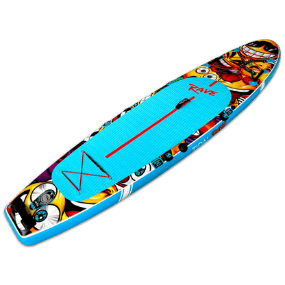 Tidal Rave Paddleboard 10'6" - Inflatable SUP Neon - Smilez Design