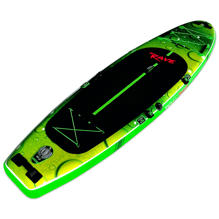 Tidal Rave Paddleboard 10'6" - Inflatable SUP Neon - Tropica Design