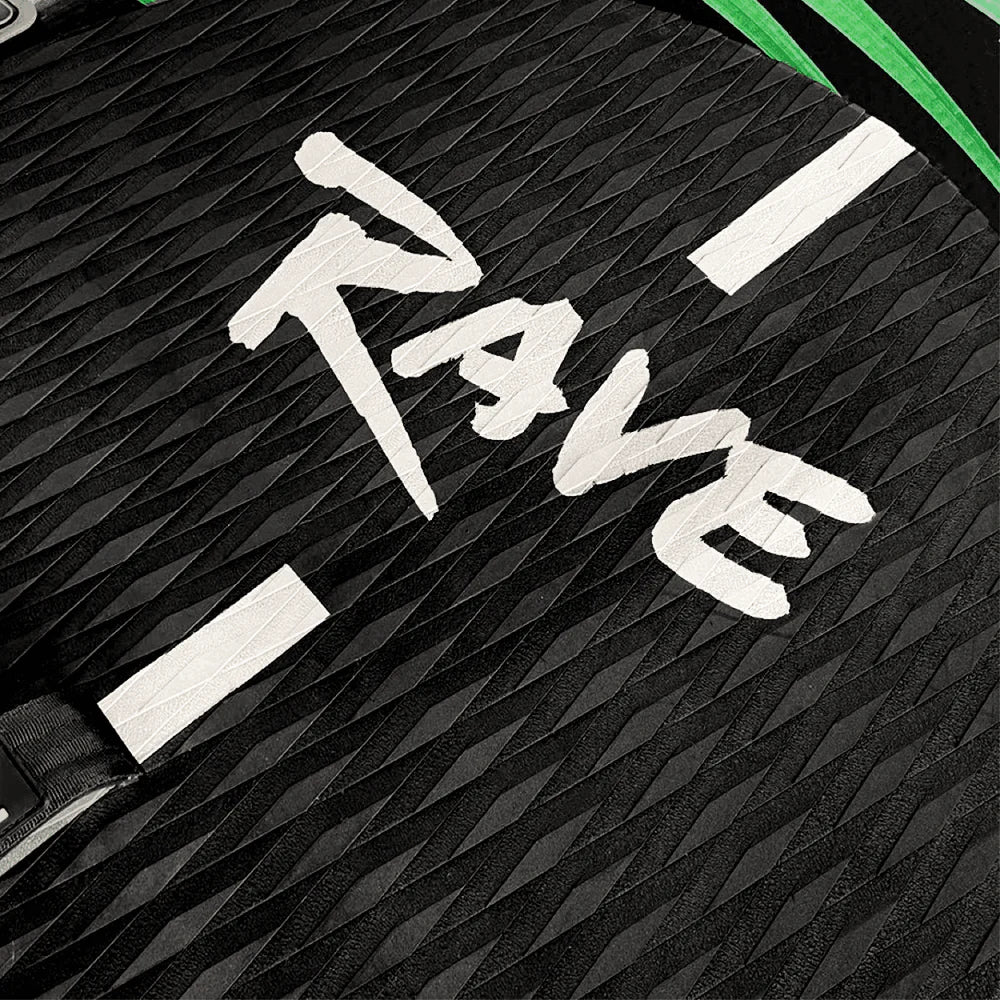 Tidal Rave Paddleboard 10'6" - Inflatable SUP Neon - Jungle Design