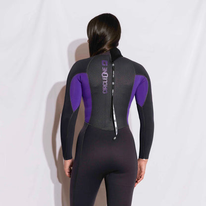 CIRCLE ONE Wetsuit FAZE 4/3 mm Full Length Women's (Blue)