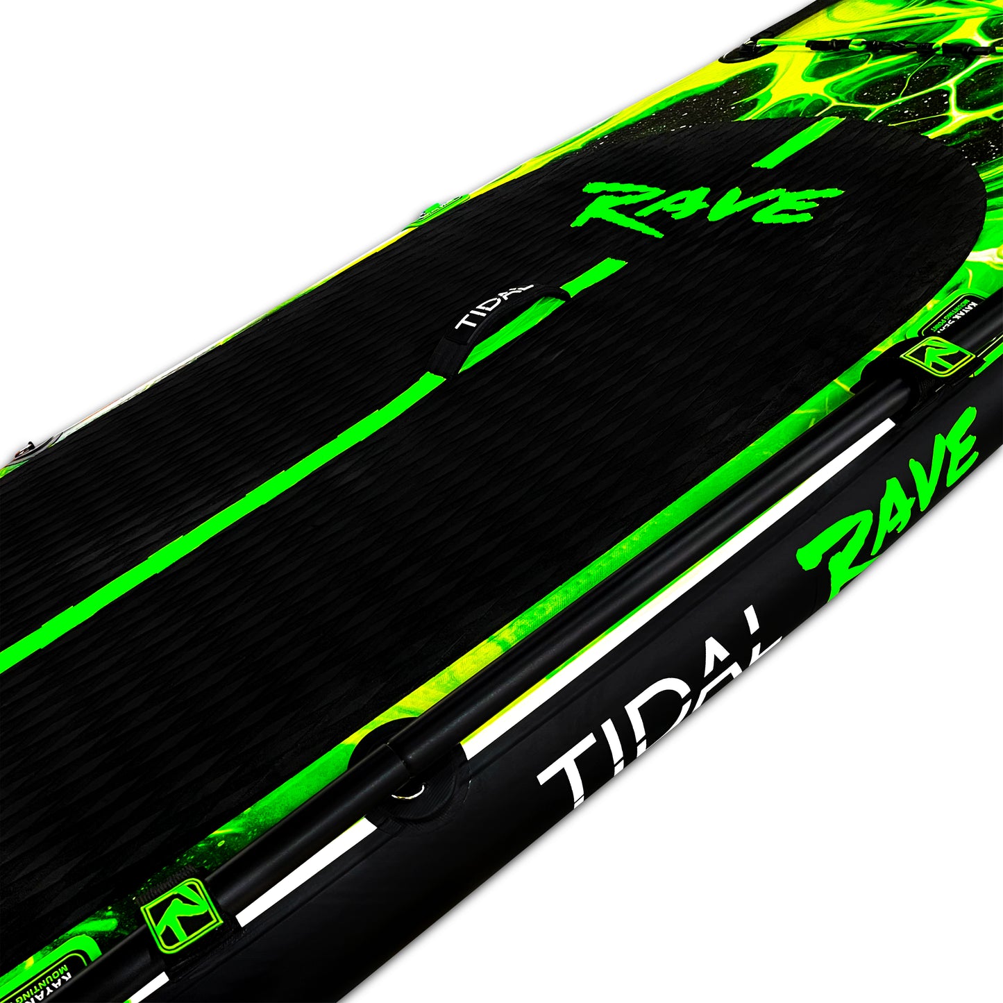 Tidal Rave Paddleboard 10'6" - Inflatable SUP Acrylic - Acid Design