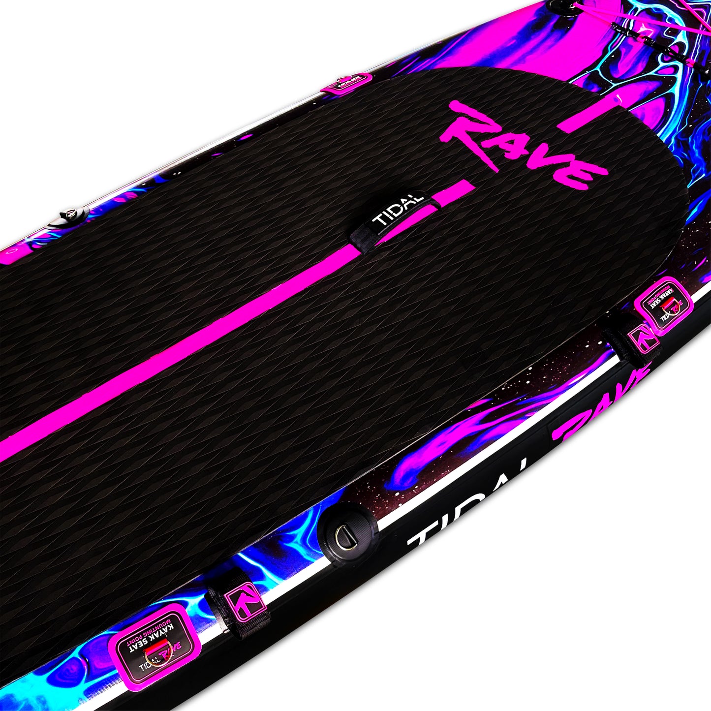 Tidal Rave Paddleboard 10'6" - Inflatable SUP Acrylic - Echo Design