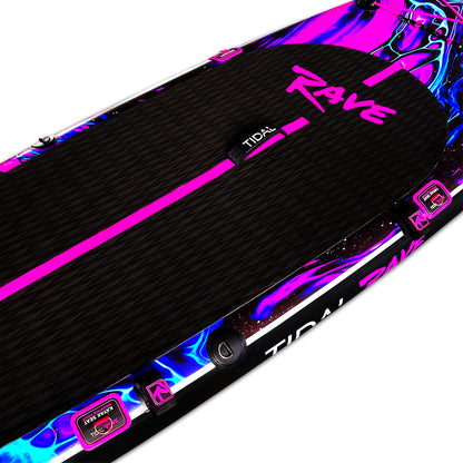 Tidal Rave Paddleboard 10'6" - Inflatable SUP Acrylic - Echo Design