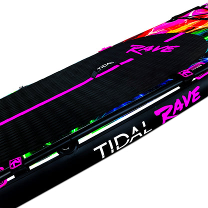 Tidal Rave Paddleboard 10'6" - Inflatable SUP Acrylic - Infinity Design