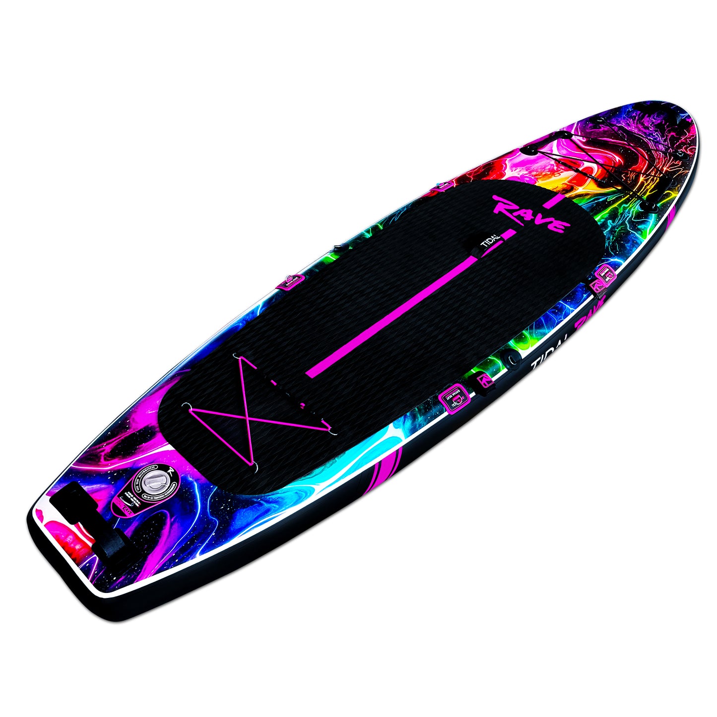 Tidal Rave Paddleboard 10'6" - Inflatable SUP Acrylic - Infinity Design