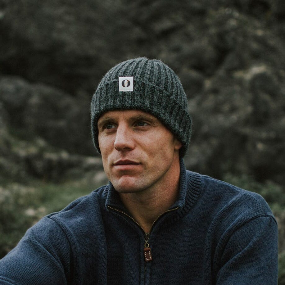 Nørlo Outdoor Beanie - Alpaca Wool - Delabole Slate